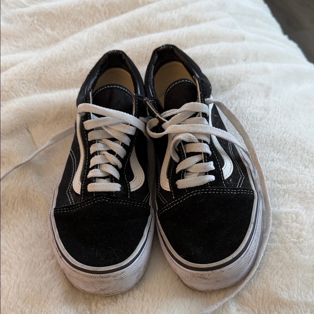 Vans Black and White Women's Sneakers